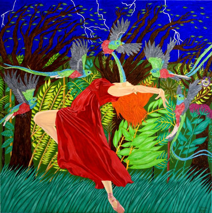 Danse avec les quetzals