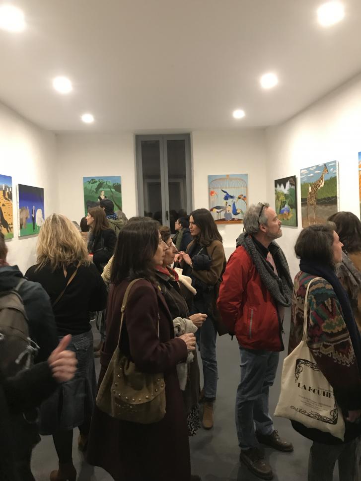 Vernissage #Devenir animal#